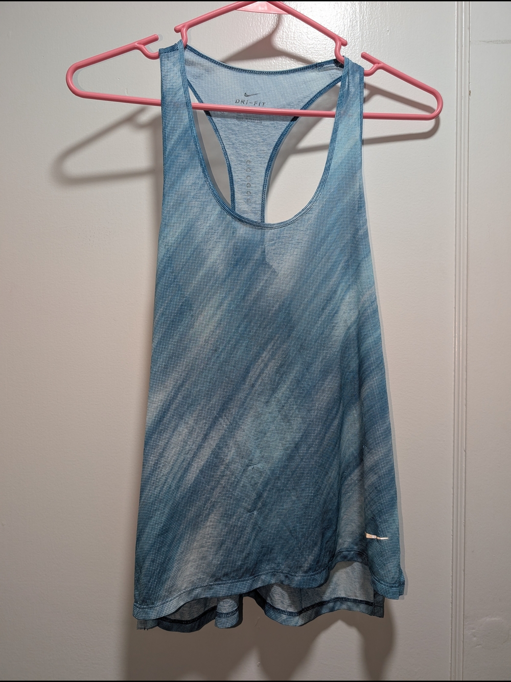 Nike Dri-FIT Women’s Light Blue Racerback Tank Top